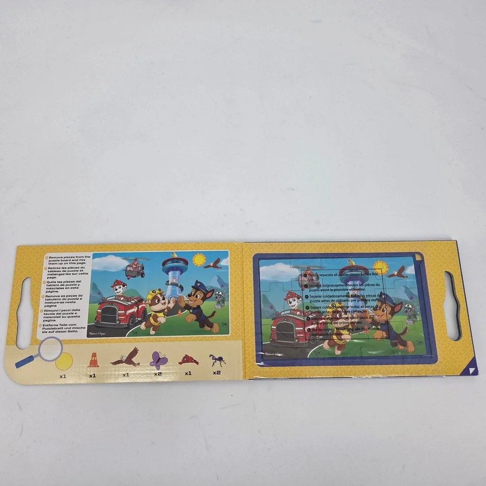 Melissa & Doug Paw Patrol Magnetic Jigsaw Puzzles 2 Pack Travel Activity 33262